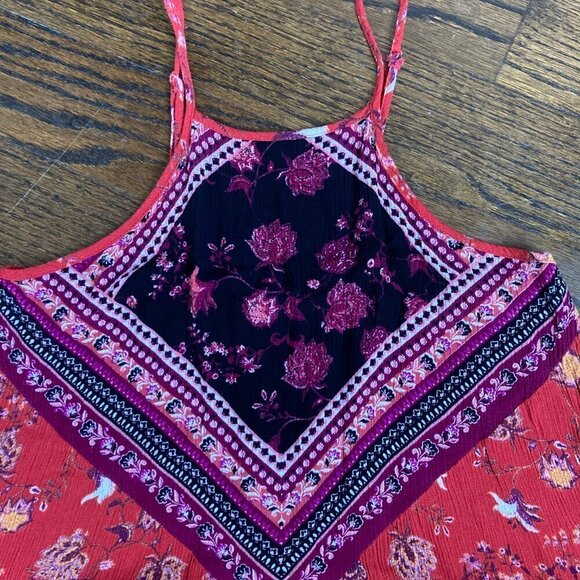 American Eagle Outfitters /Halter Neck/ Sleeveless Dress /Size  S /Boho - Picture 4 of 7